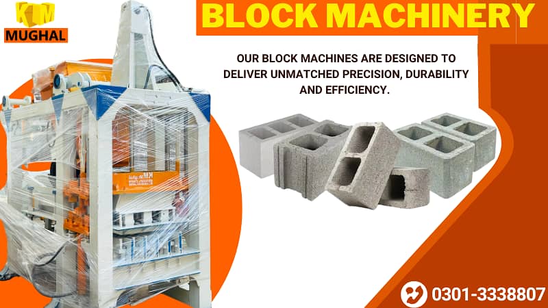 Best Concrete Block Machines | Automatic & Semi auto paver machinery 0