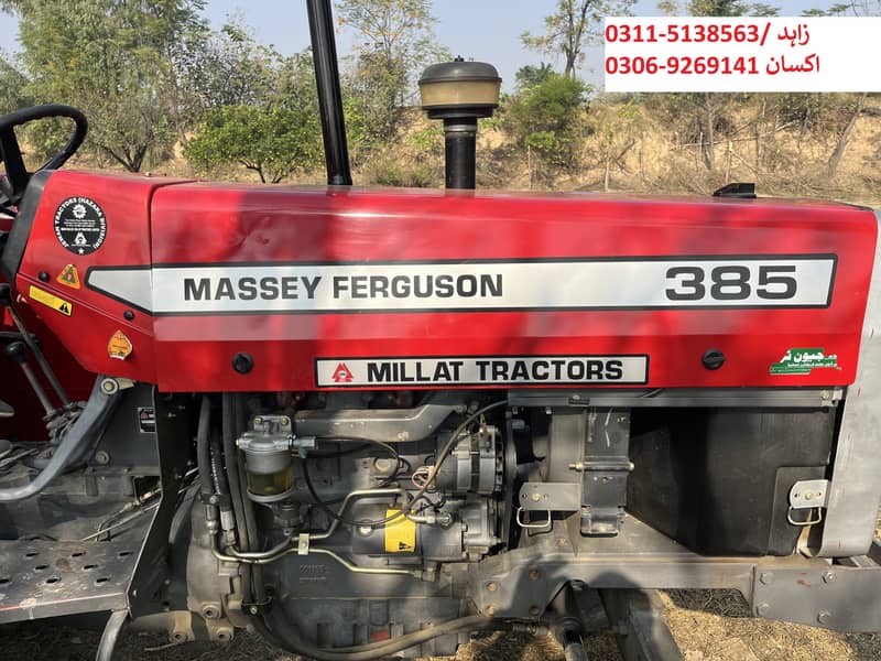 MF-385, FIRST OWNER, 2021 MODEL, FARM USED 0