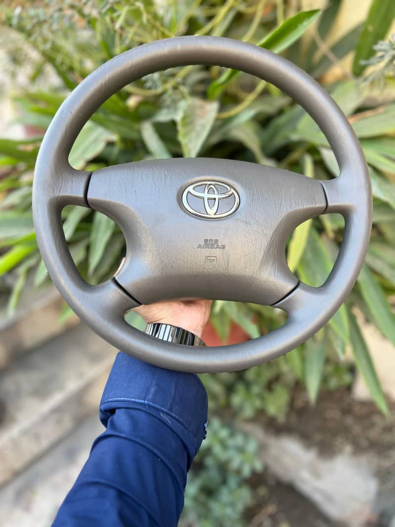 Corolla steering wheel beige 2