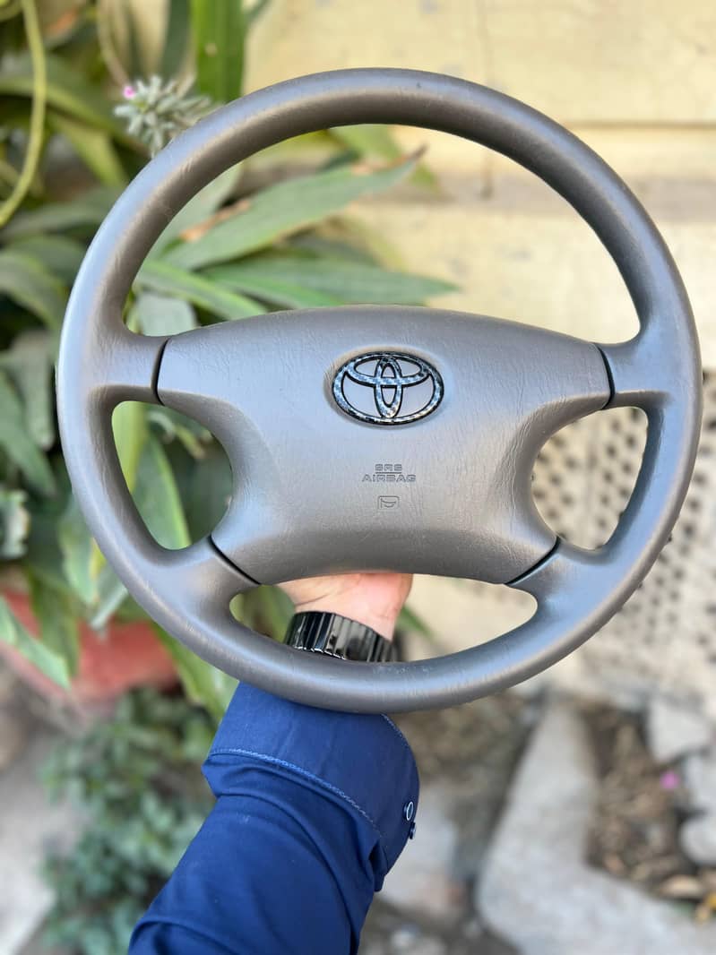 Corolla steering wheel beige 3