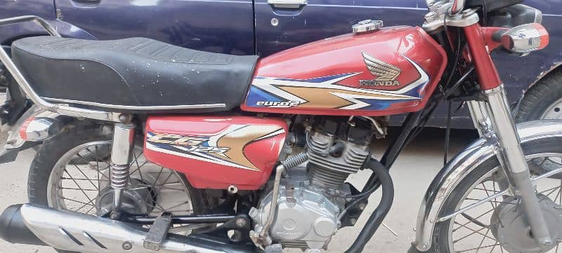 Honda cg125 2020 last 10month totally genuine condition full pack engn 4