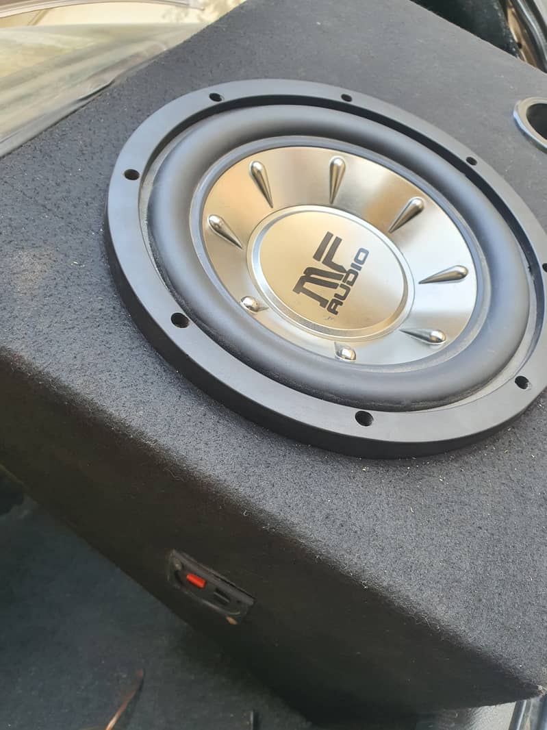 MF Audio Subwoofer + Infinity Amplifier 6