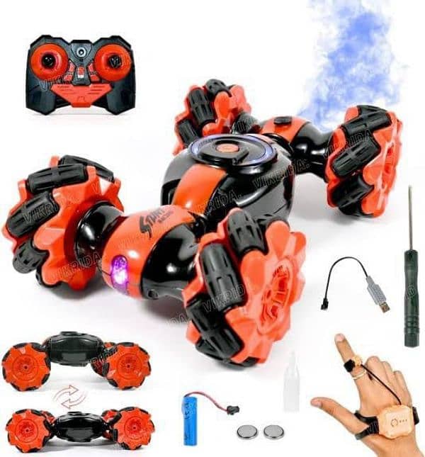 2 in 1 remote control and wrist control car 2