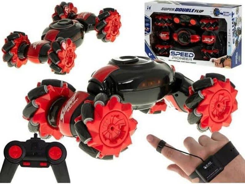 2 in 1 remote control and wrist control car 6