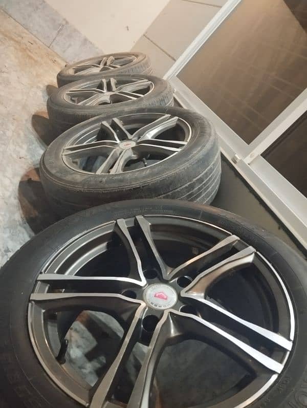 4 Alloy Rims size 16 inches 1