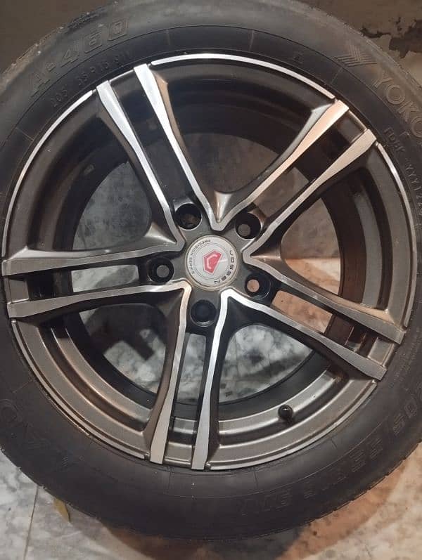 4 Alloy Rims size 16 inches 2