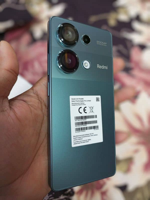 Redmi note 13 pro 8/256 just box open contact 03161142266 6