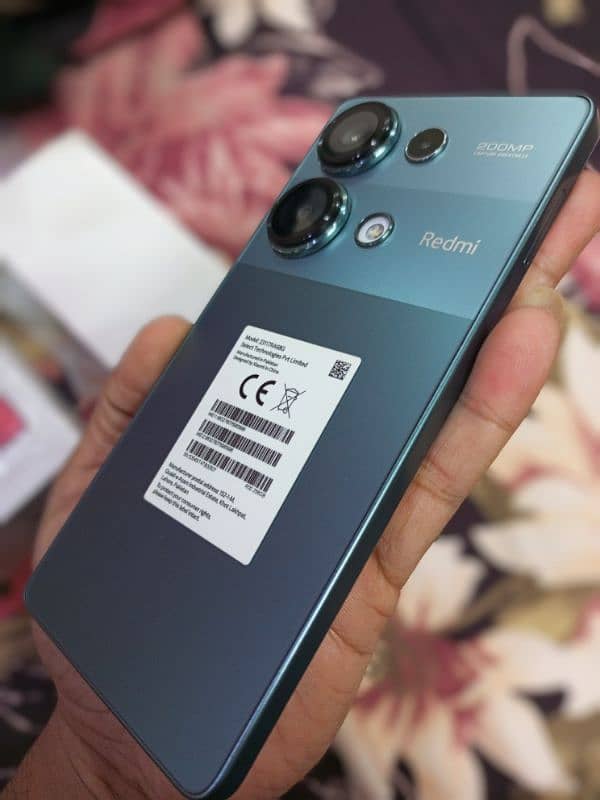 Redmi note 13 pro 8/256 just box open contact 03161142266 7