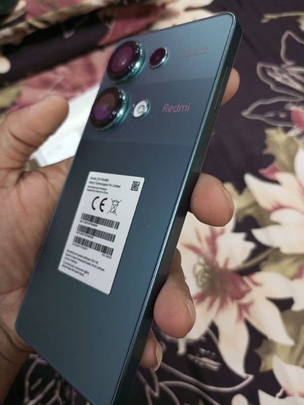 Redmi note 13 pro 8/256 just box open contact 03161142266 8