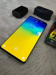 Samsung S10 plus 8/256 GB 03230916581 my what'sap