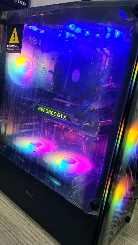 rgb gaming pc core i7 with nvidia 12 gb re4 pubg gta 5 latest games 15