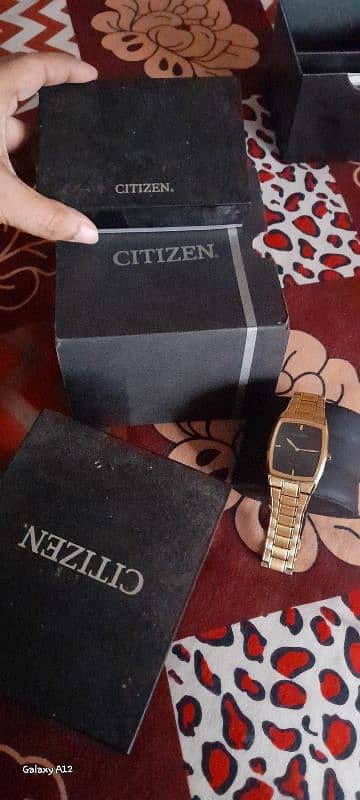 Men wrist watch original citizen japan 3