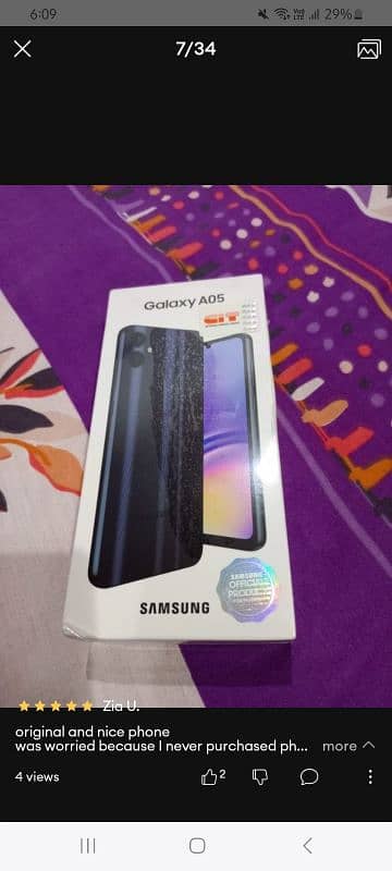 Samsung Galaxy A05 4/64 Sealed Pack 1