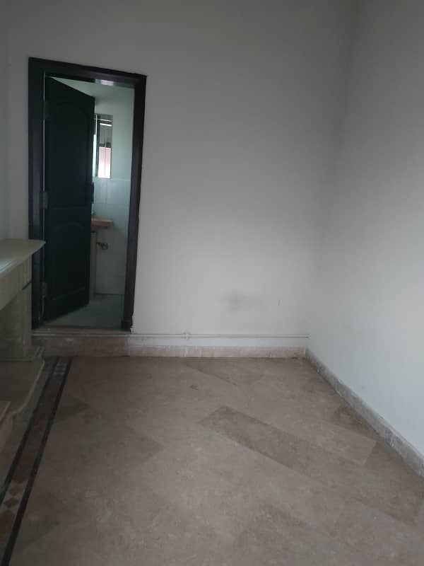 Beautiful 24 Marla upper portion available for rent in F-11 Islamabad at big and close end street, 3 bedrooms with bathrooms, drawing, dining, TVL, car porch, All miters separate, and water separate, near to park, near to markaz. 2