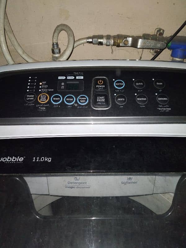 samsung fully automatic 11 kg machine rarely used 5