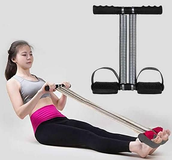 Tummy Trimmer Double Spring Exercise Machine Leg Exercise Thigh Exerci 2