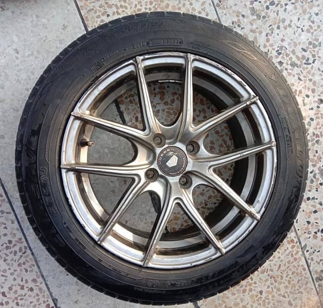 Honda city tires and rims 0