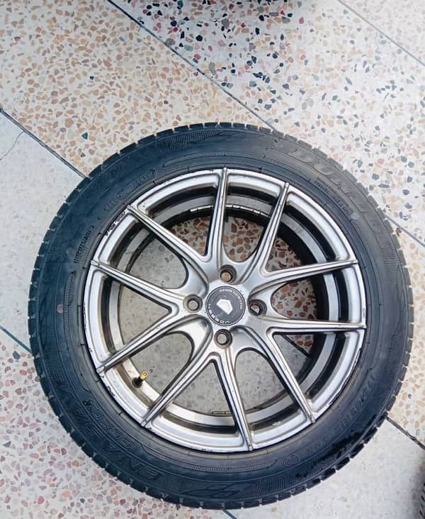 Honda city tires and rims 2