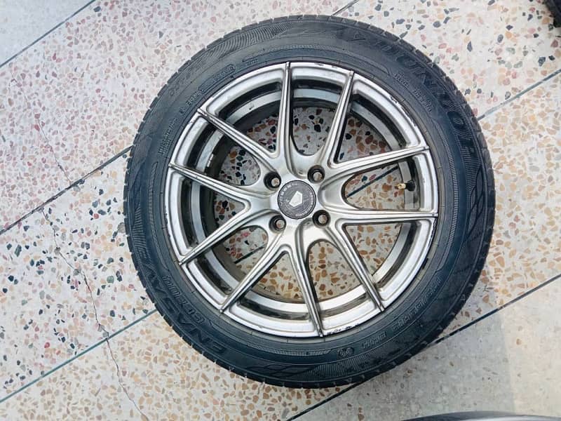 Honda city tires and rims 5