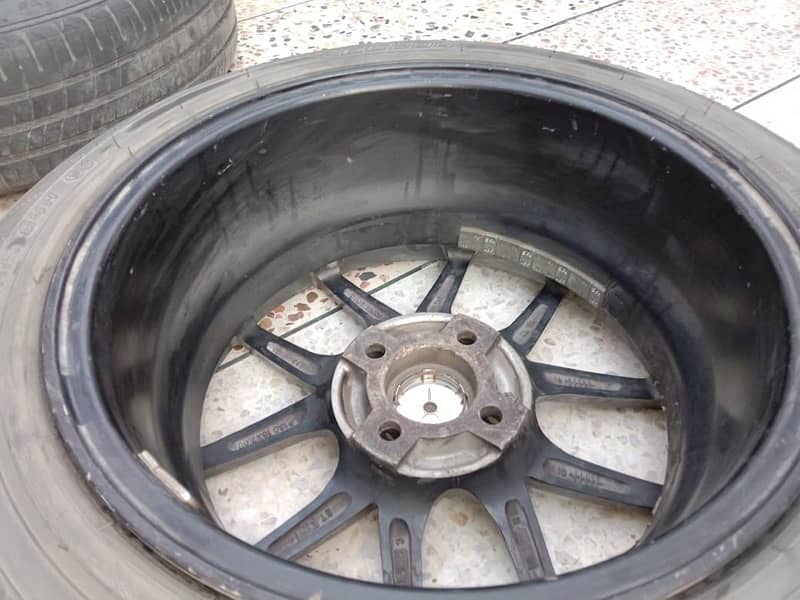 Honda city tires and rims 6