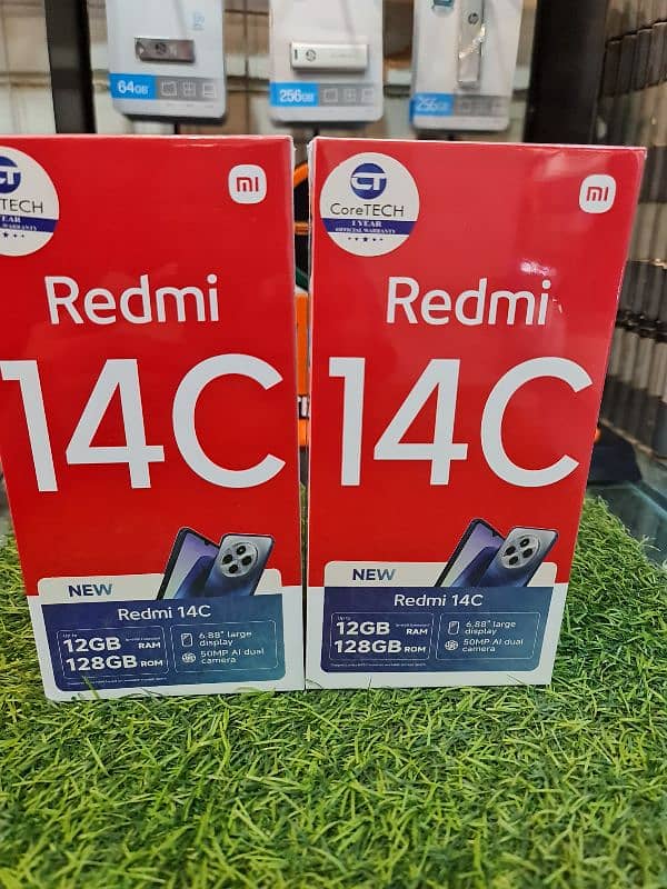 MI Redmi 14C 6gb 128gb Box Packed Official 1