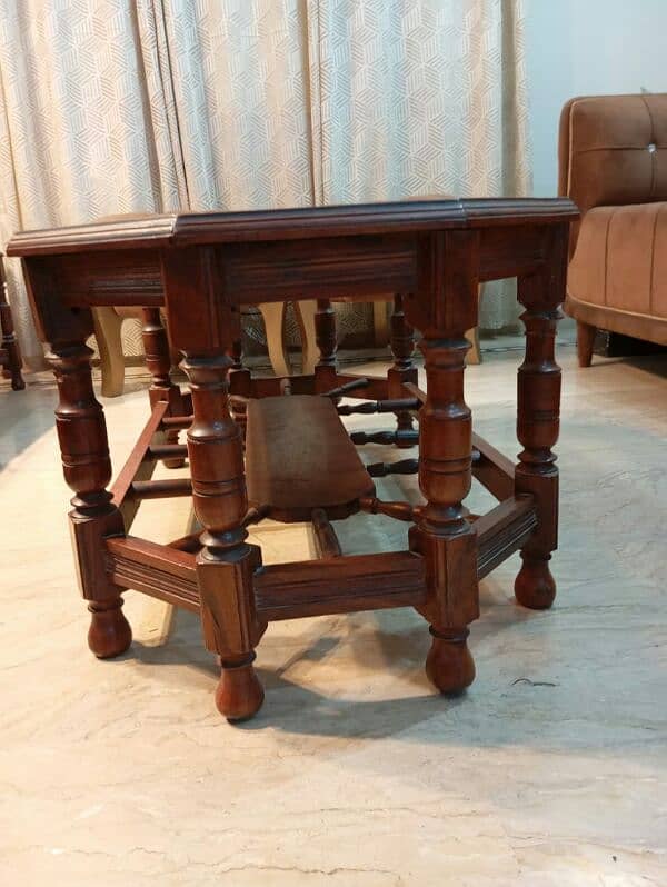 3 pieces wooden table 3