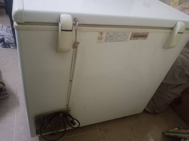 Haier deep freezer 0