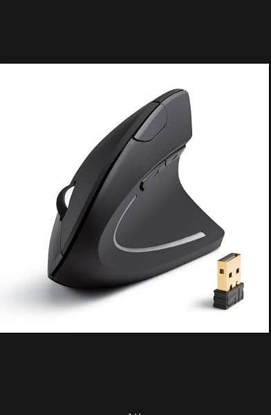 2.4G Ergonomic wireless vertical mouse 5 buttons for Laptop, PC, Mac 3