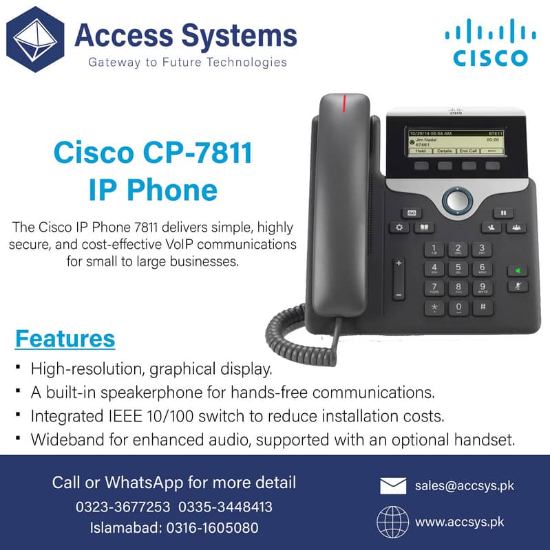 Polycom | IP PBX | IP Phones | VOIP Phones | Switches | 0323-3677253 5