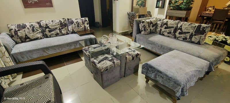 L Shaped Sofa Set 0