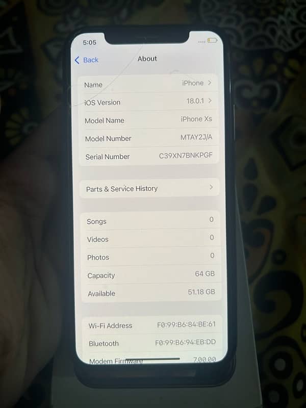 iphone xs 64gb pta approved with box 2