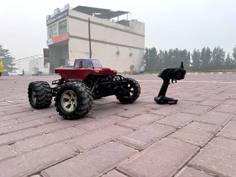 rc nitro truck 0