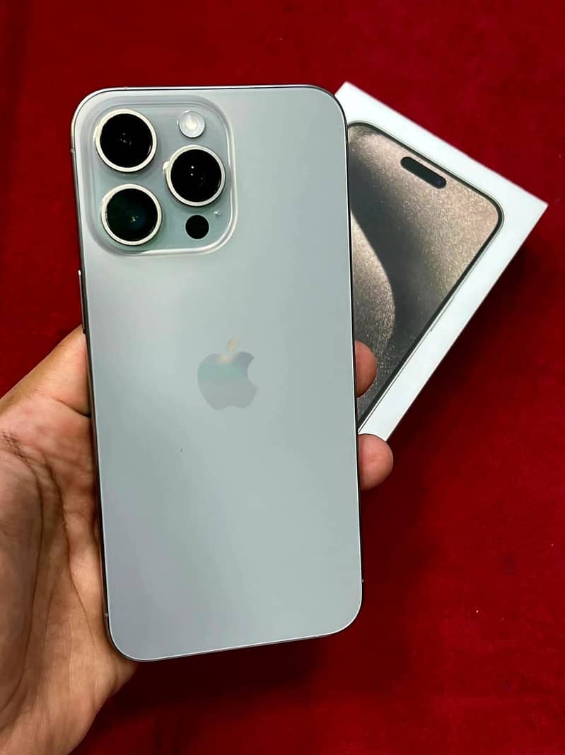 I Phone 15 Pro Max 256GB PTA Approved 8