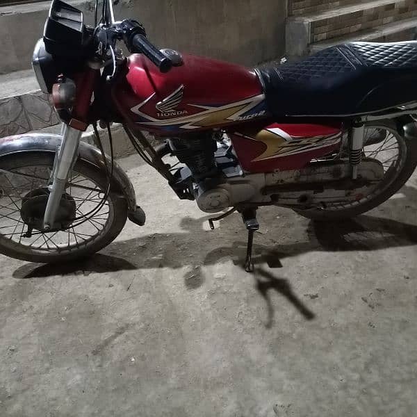 genuine Honda cg 125 urgent for sale 2