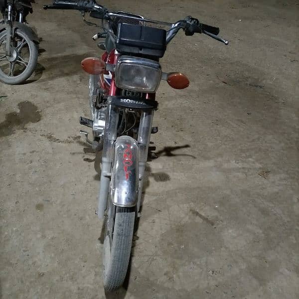 genuine Honda cg 125 urgent for sale 3