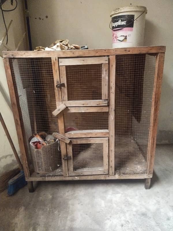 Wood Cage For sale 0