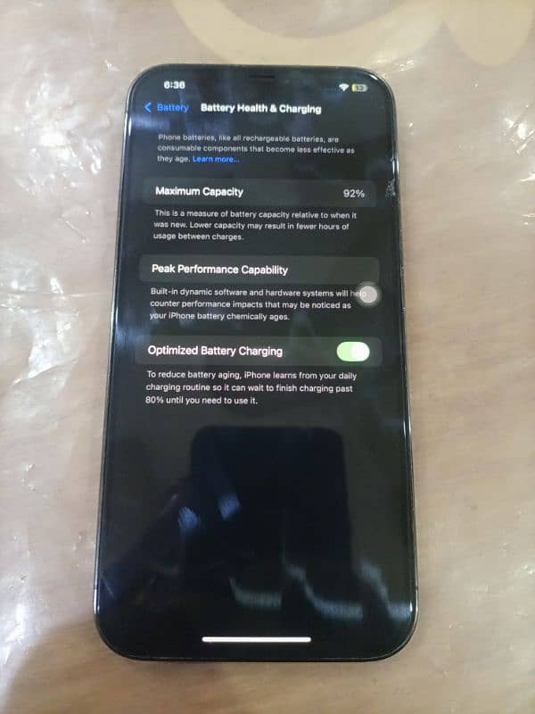 iPhone 12 Pro Max JV 128 gb 92%bh 11