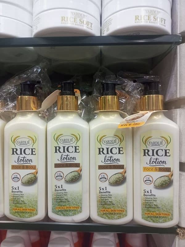 Rice face and body lotion 0