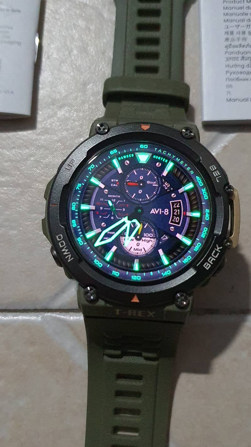 Amazfit trex-2 green 8