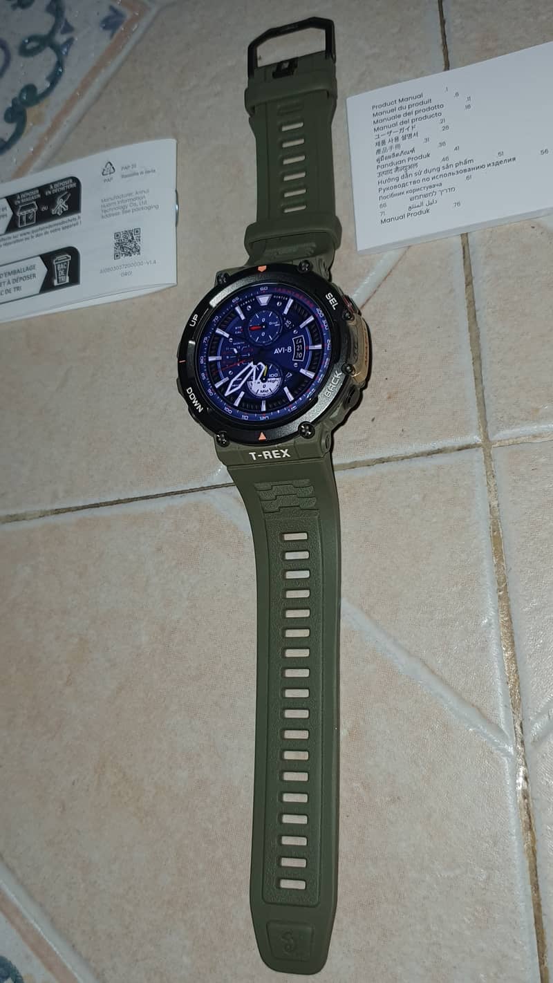 Amazfit trex-2 green 10