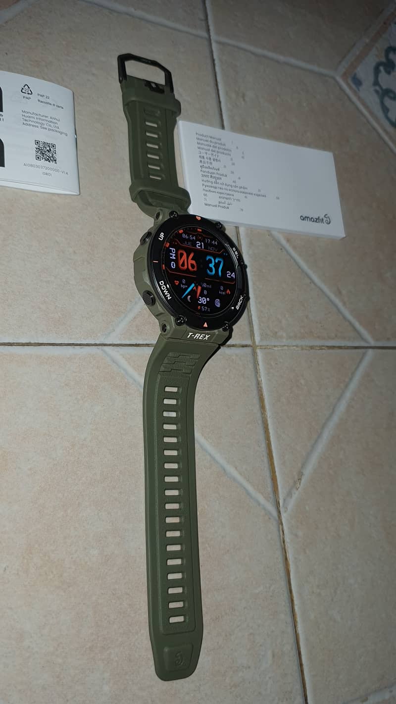 Amazfit trex-2 green 11