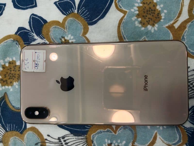 i phone XS Max 256 GB  PTA approved 10 By 9 condition water pack 0