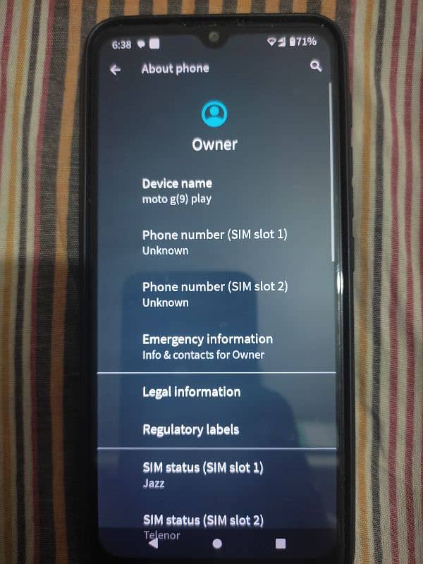 Motorola g9 play 4/128 gaming phone 2