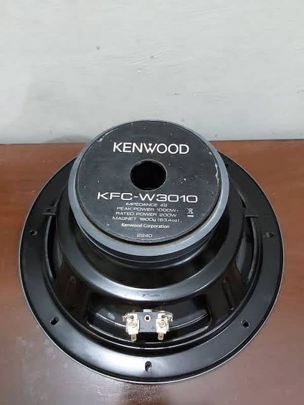 ORIGINAL KENWOOD 3010 WOOFER { SOUND SYSTEM AMPLIFIER SPEAKER 1