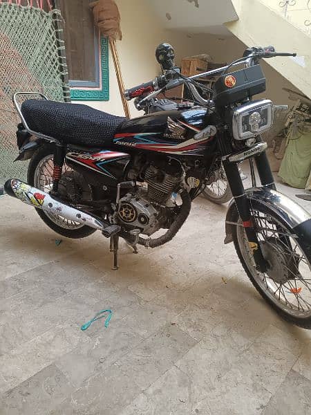 honda cg 125 2019 model hyderabad registered 0