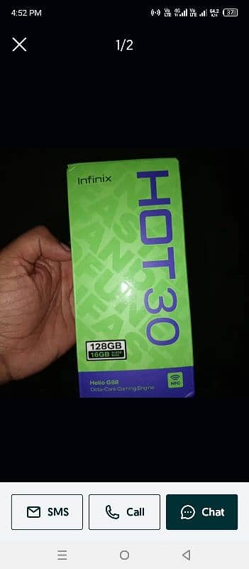 infinix hot 30 full box 4