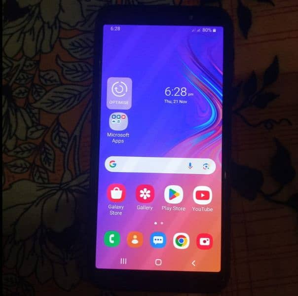 SAMSUNG A7 2018 4GB RAM 128 GB MEMORY 0