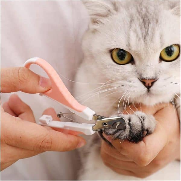 Professional Round Hole Pet Nail Clippers Professional Circular Cut H 4