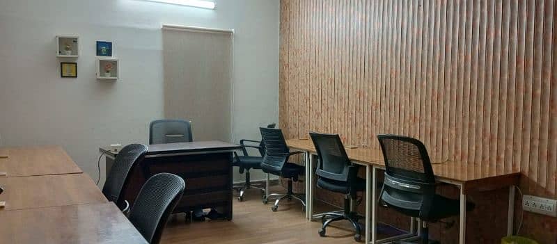 Coworking space shared office Raza Block Allama iqbal town Lahore 13