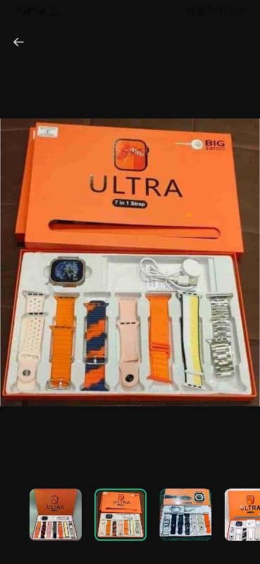 Ultra smart watch | New | with box 4